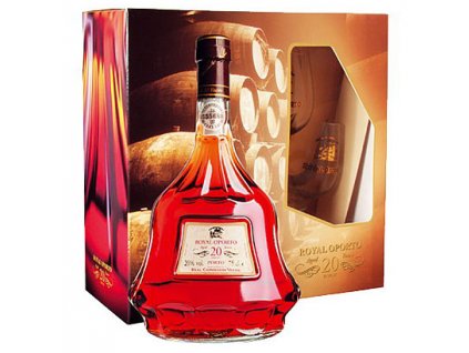 20 Years aged Tawny box sklo big