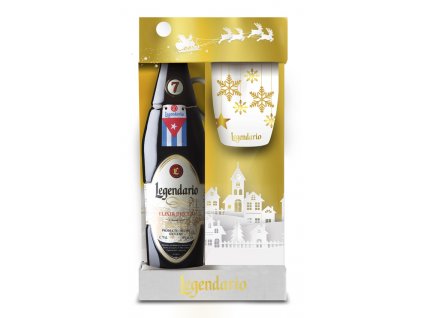 Legendario Elixir de Cuba 7 Y.O (0,7l) dárková krabička s hrnečkem