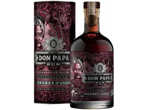 Don Papa Sherry Cask (0,7l) v dárkové tubě