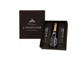 champagne darkovy box 2x sklenicka