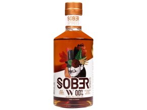 Sober Spirits Whisky Bourbon Sans Alcool Alcohol free whisky Bourbon white background.webp