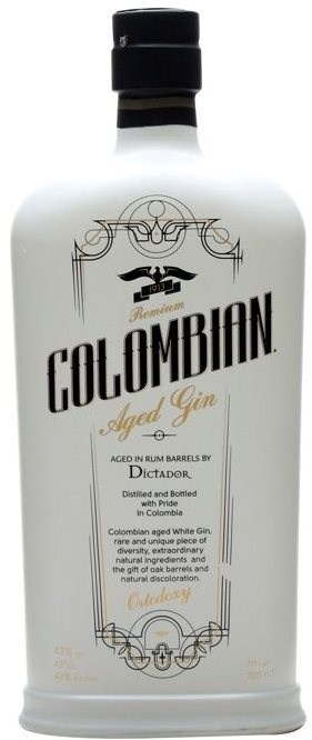 Dictador Colombian Aged Gin Ortodoxy White 43% (0,7l)