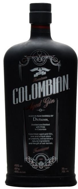 Dictador Colombian Aged Gin Treasure Black 43% (0,7l)