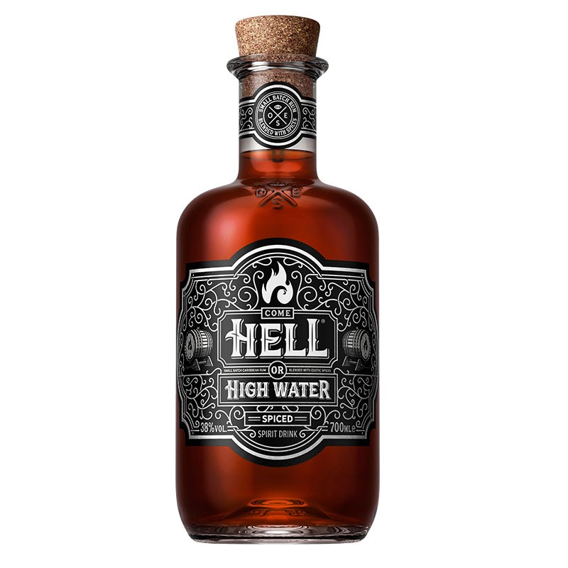 Hell or High Water Spice rum 38% (0,7l)