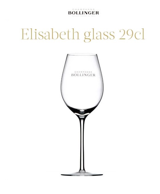 BOLLINGER sada 6ti skleniček Elisabeth 29cl (1ks)