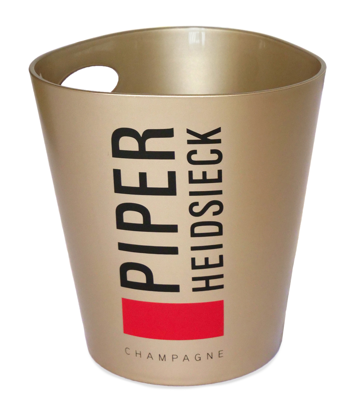 Piper Heidsieck ice bucket zlatý malý plastový