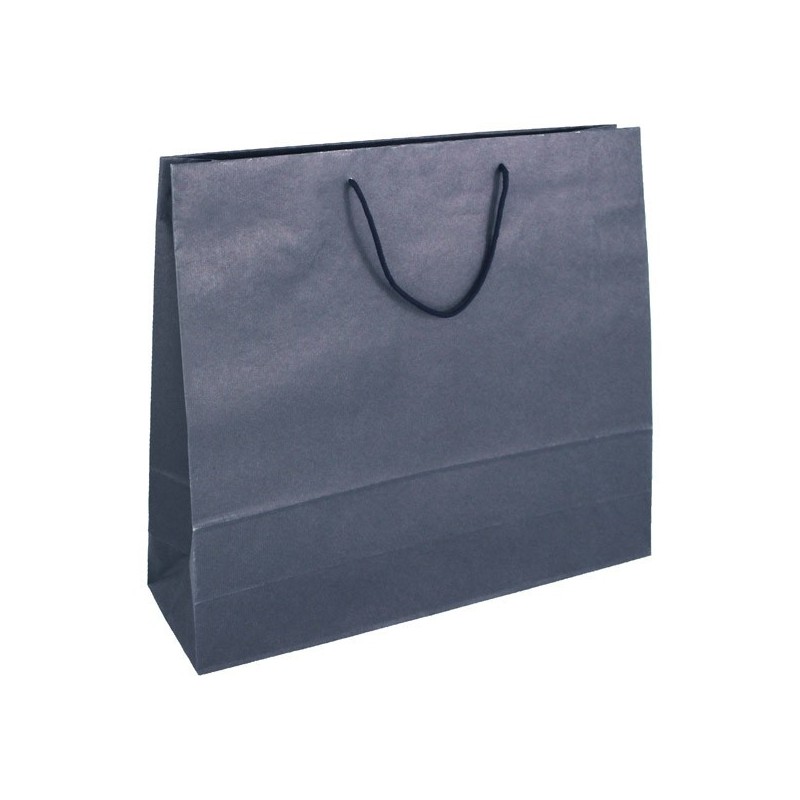 Dárková taška modrá 55x15x48cm - textilní ucho