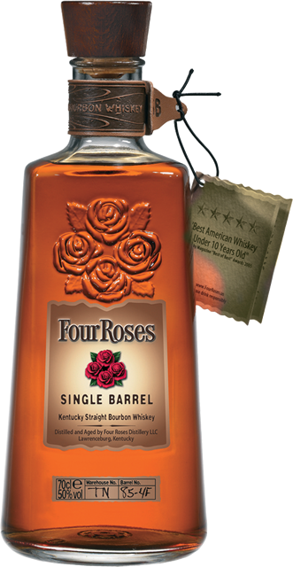 Bourbon Four Roses Single Barrel 50% 0,7 l (holá láhev)