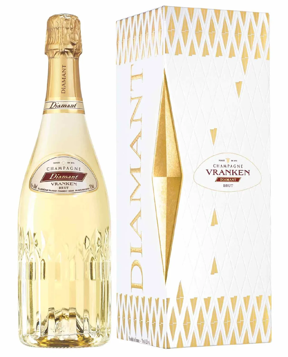 Demoiselle Vranken Vranken Diamant Brut (0,75l) v dárkové krabičce