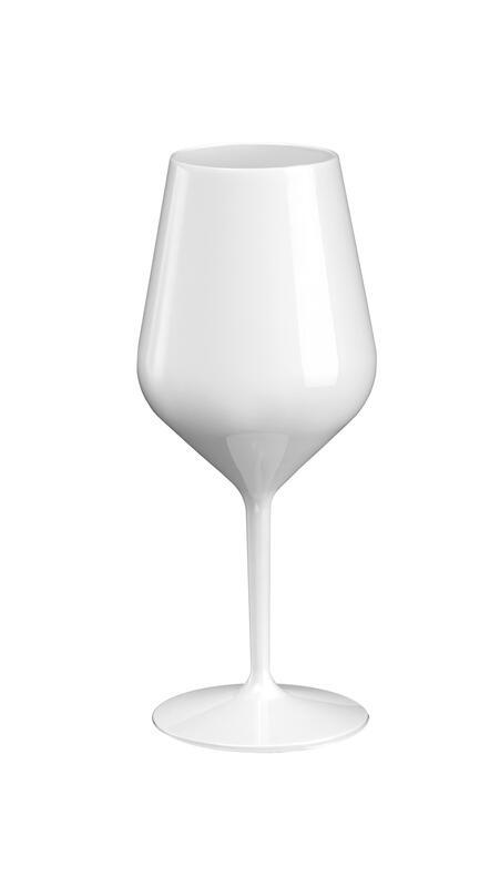 Nerozbitná sklenice na víno Backstage 470ml (1ks) Bílá