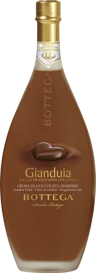 Bottega Liquore Cioccolato Gianduia Fondente (0,5l) Čokoláda & Oříšky