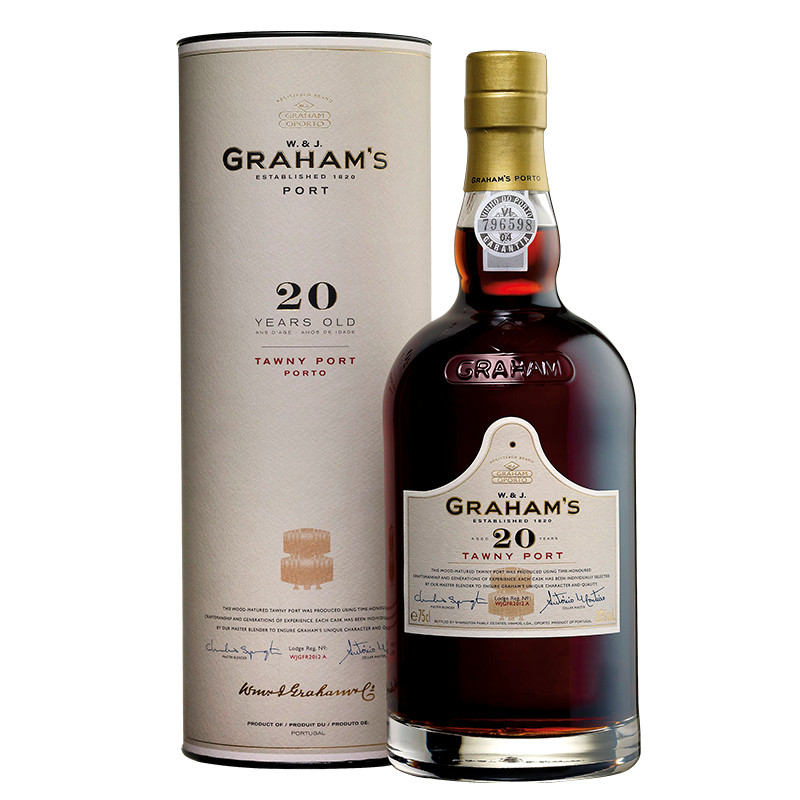 Graham's Tawny Port 20 Years Old (0,75l) v dárkové tubě