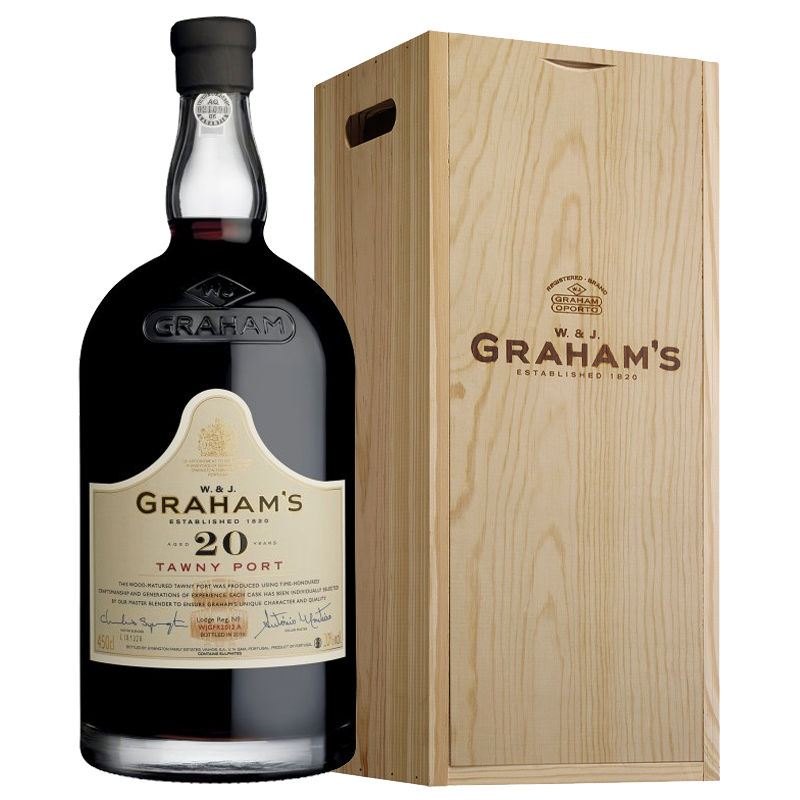 Graham's Tawny Port 20 Years Old (4,5l) v dřevěné krabičce