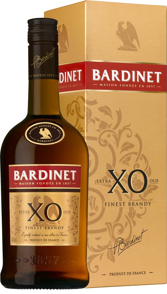 Bardinet French Brandy X.O. 40% (0,7l) v dárkové krabičce