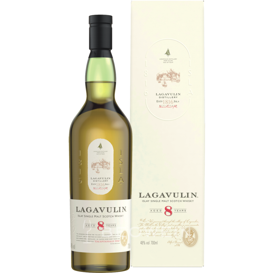 Lagavulin 8 Years (0,7l) v dárkové krabičce