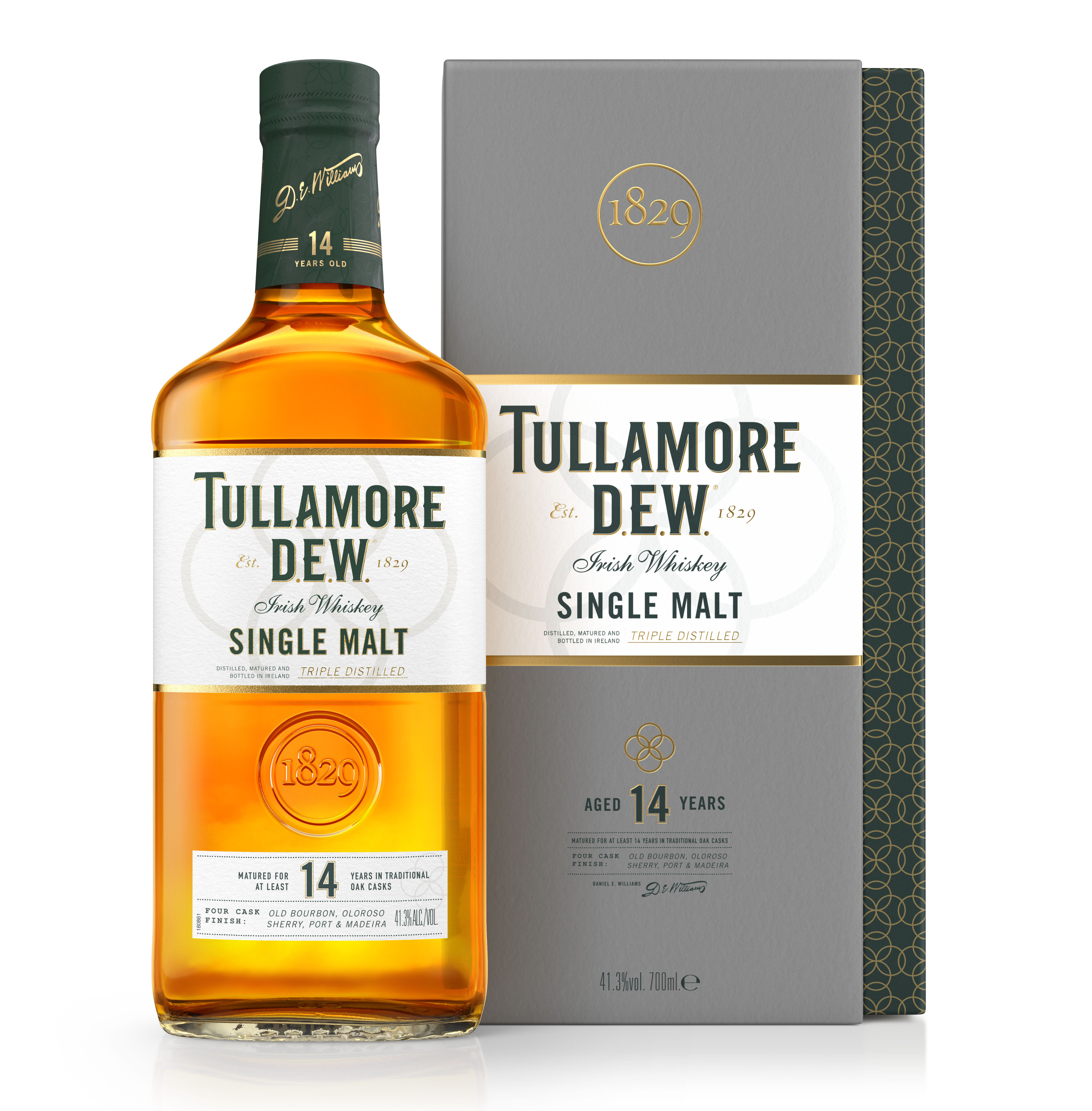 Tullamore D.E.W. 14YO Single Malt 0,7L 41,3%