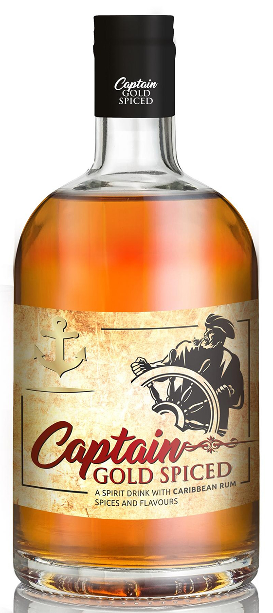 Captain GOLD SPICED RUM (0,7l)