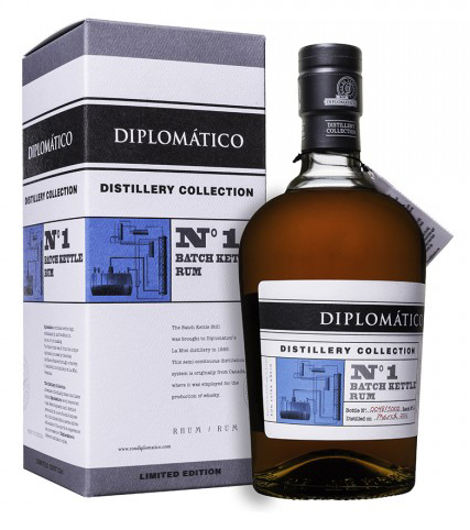 Diplomatico Diplomático Distillery Collection NO. 1 BATCH KETTLE RUM (0,7l) v dárkové tubě