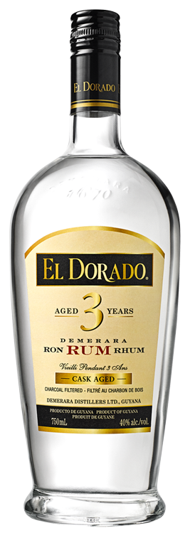 EL DORADO RUM WHITE 3 Y.O (0,7l)