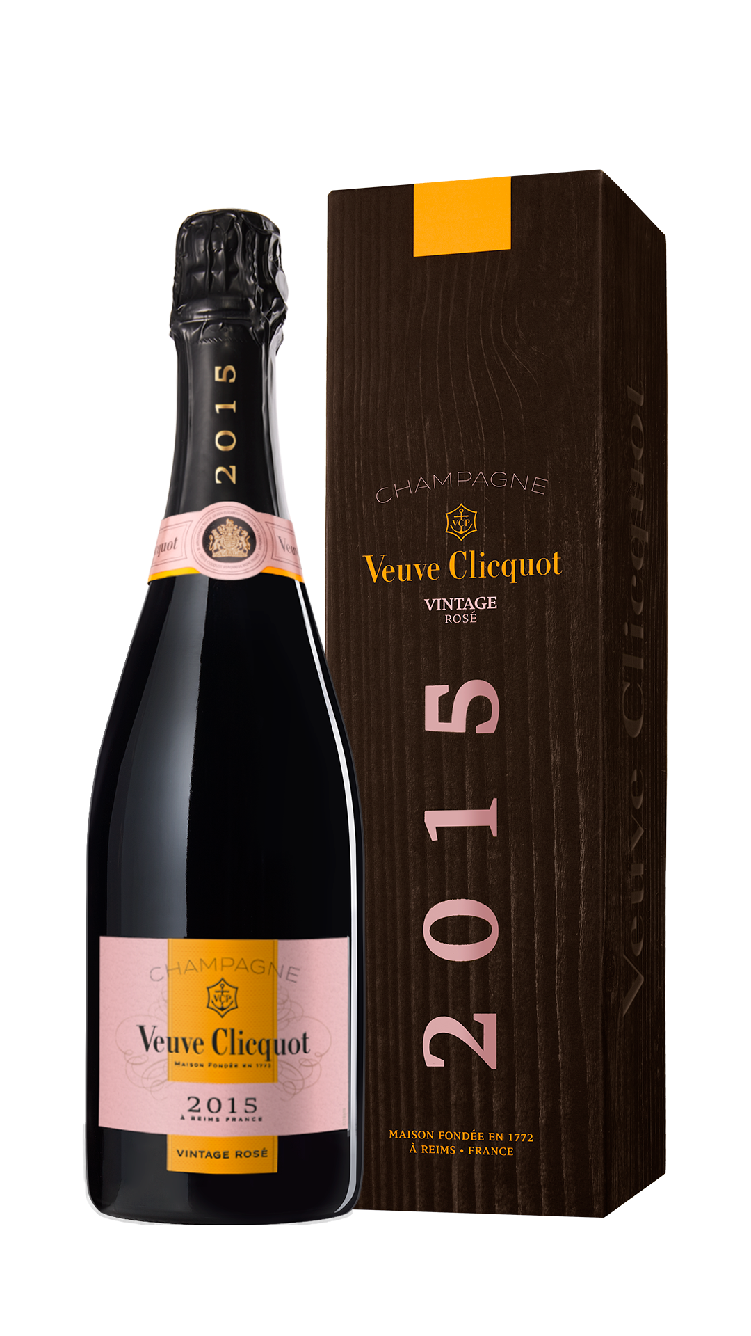 Veuve Clicquot Ponsardin Veuve Clicquot Vintage Rosé 2015 (0,75l) v dárkové krabičce