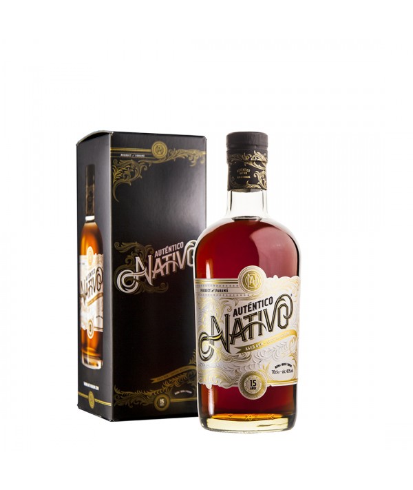 AUTÉNTICO NATIVO 15 Y.O (0,7L) v dárkové krabičce