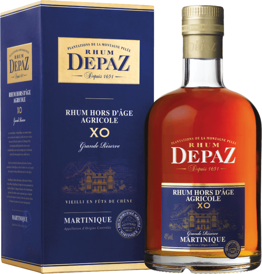 Depaz XO Grande Réserve rum (0,7l) v dárkové krabičce