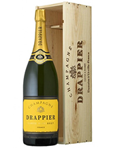 Drappier Carte d’Or Brut Mathusalem (6l) v dřevěné krabici