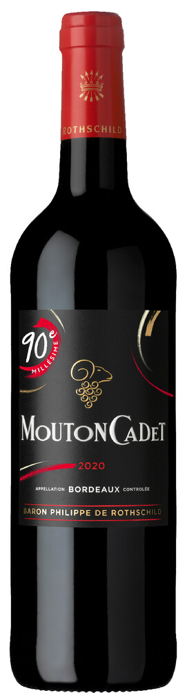 Baron Philippe de Rothschild Mouton Cadet AOC red dry 0,75l 12,5%