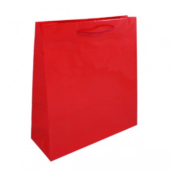 Dárková taška červená 36x12x40cm
