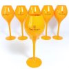 Yellow Label Flute Acrylic Veuve Clicquot Orange Champagne big