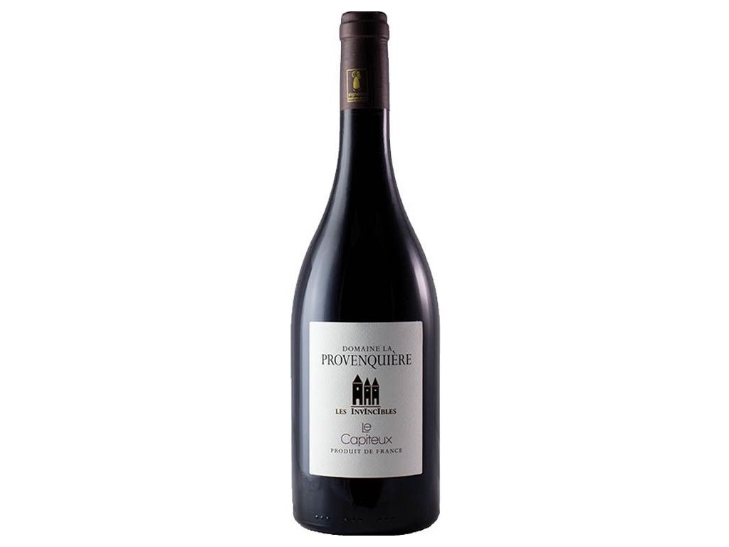 cuvee le capiteux la provenquiere Vinotéka ve dvoře