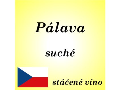 pálava SUP stáčené