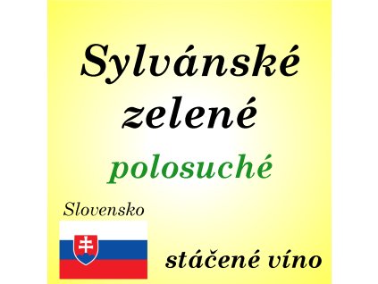 Sylvánské zelené stáčené