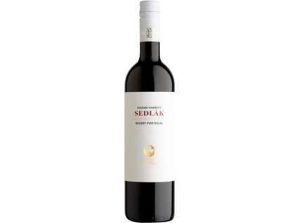 Svatomartinské Modrý Portugal 2025 jakostní víno Vinařství Sedlák