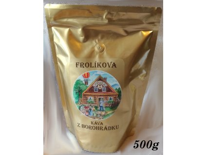 Frolíkova káva z Borohrádku 500g sáček