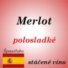 Merlot stáčené