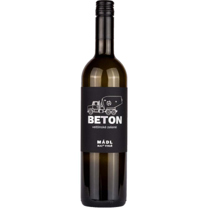 BETON VELTLÍNSKÉ ZELENÉ moravské zemské víno Mádl Vinotéka Klánovice