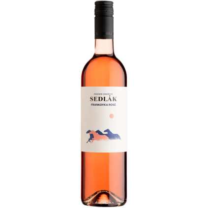 Frankovka rosé MZV 2023 Sedlák Vinotéka Klánovice M