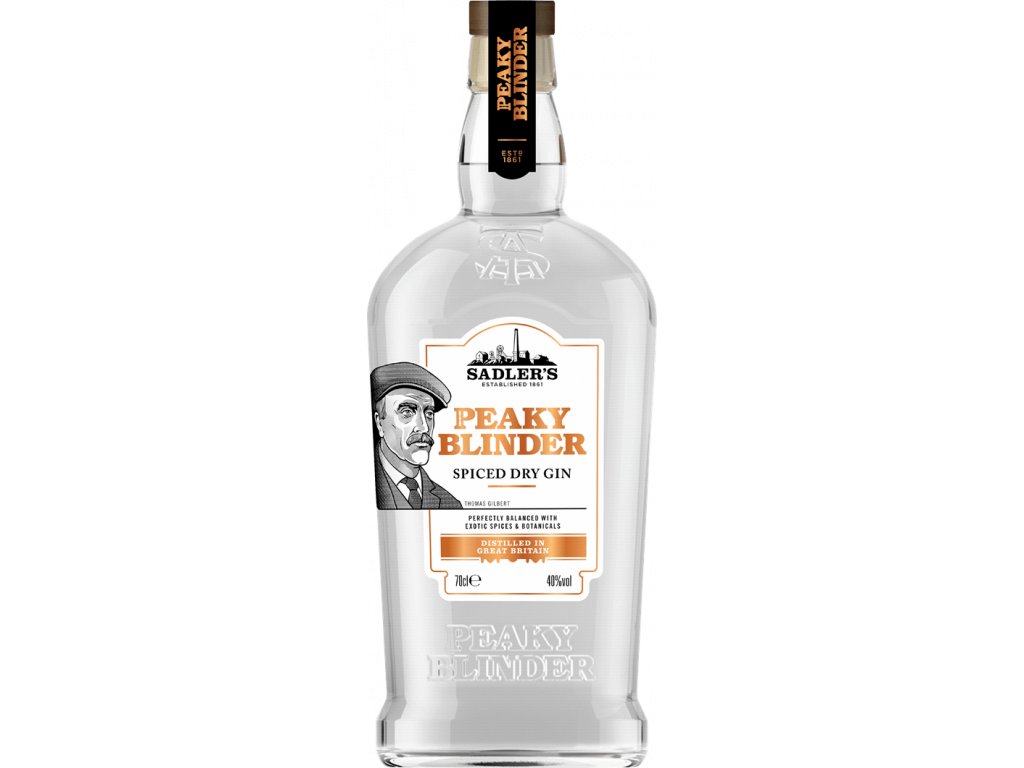 Peaky Blinder spiced dry Gin 0,7l
