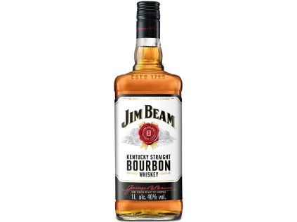 68221 jim beam white label 40 0 7l