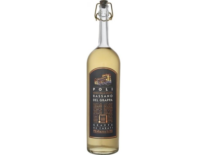 Grappa Bassano 24 Carati 40% 0,7 l (holá láhev)