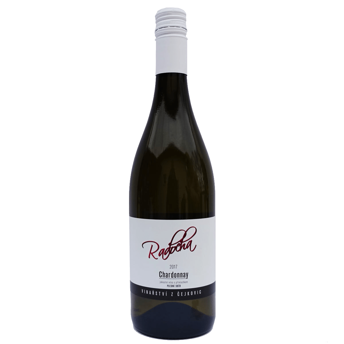 Chardonnay - MZV, suché 2017, Radocha 0,75l