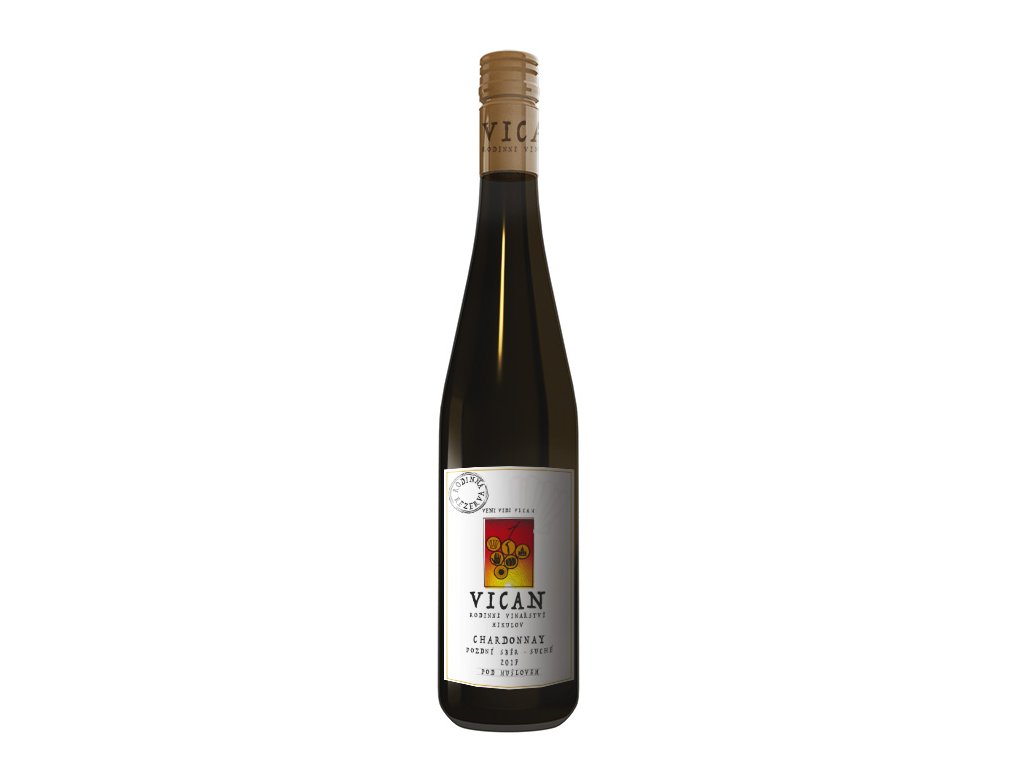 Chardonnay - PS, suché 2017 Vican 0,75l