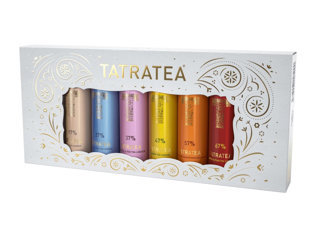 Tatranský čaj mix set miniatur 17-67% 6x0,04l