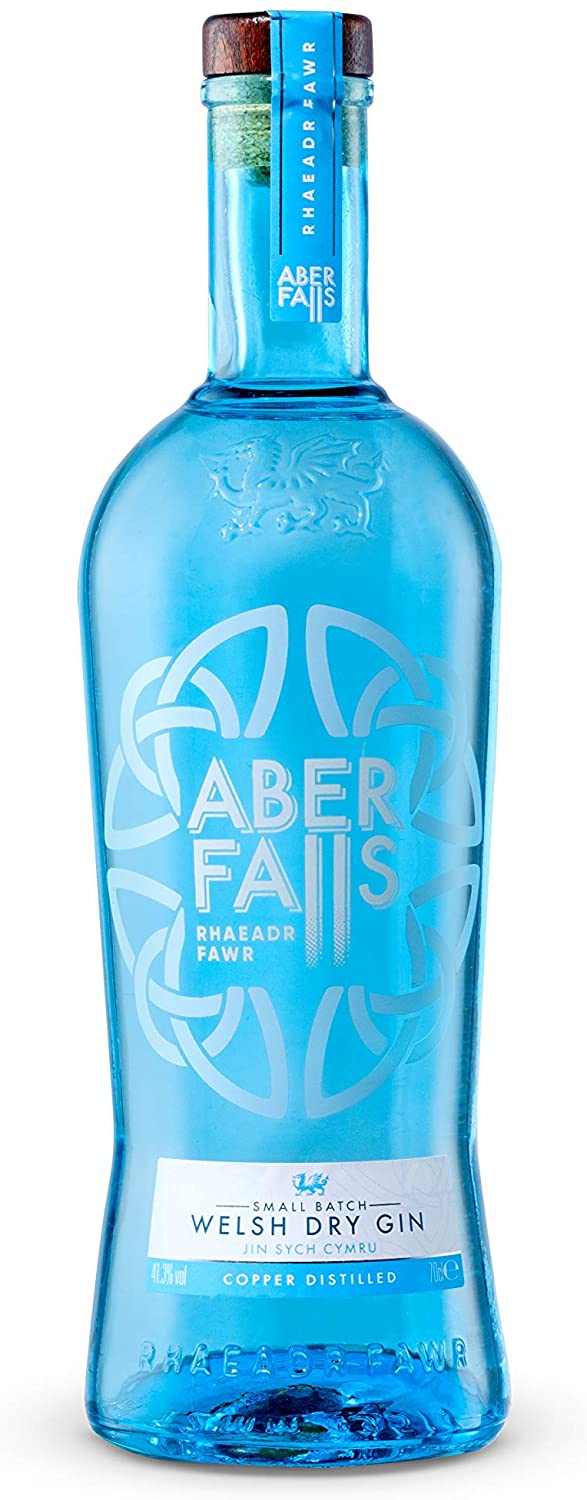Aber Falls Welsh Dry Gin 41,3% 0,7 l (holá láhev)