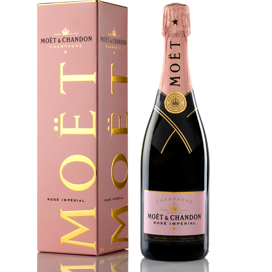 Moet & Chandon Champagne Rosé Impérial Brut Gift Box 0,75 l