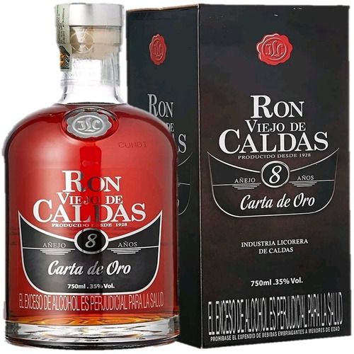 Caldas de Viejo 8y Carta de Oro 0,7l 40% (karton)