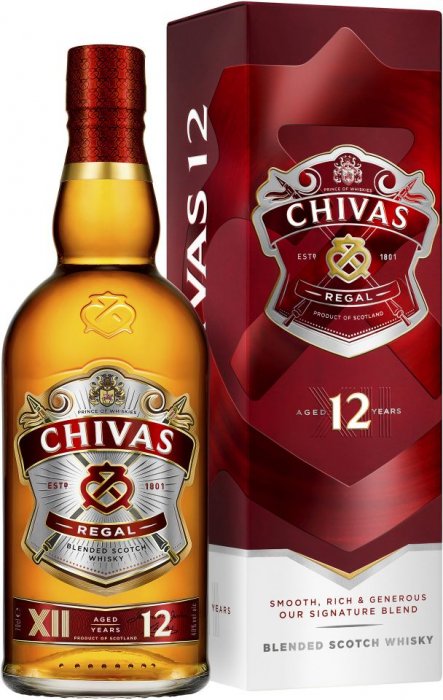 Chivas Regal 12 letá 40% 0,7l