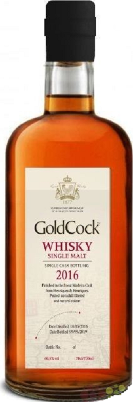 Gold Cock Single Malt 2016 0,7l