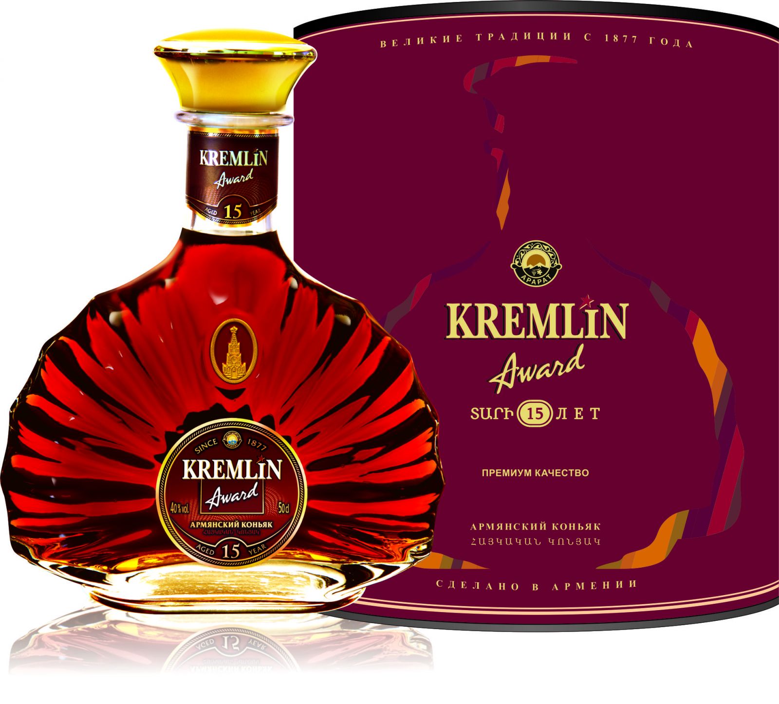 Kremlin Award 15yo 40% 0,5l (tuba)